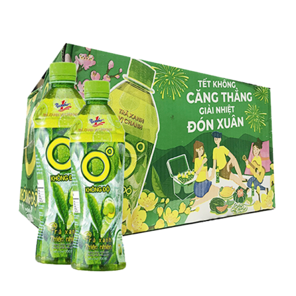 Khong Do Green Tea Bottle 455mlml Lemon Flavour x24 - Image 2