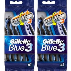 GILLETTE Blue3 Disposable Shaving Razor 4 Pack